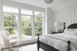 Wayzata Bay custom home upstairs bedroom Wayzata Bay custom home upstairs bedroom