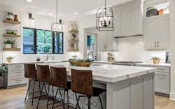 2022 BALA kitchens Pine Valley luxury production home kitchen island 2022 BALA kitchens Pine Valley luxury production home kitchen island