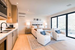 The interior of the Desert Comfort Idea Home's casita The interior of the Desert Comfort Idea Home's casita