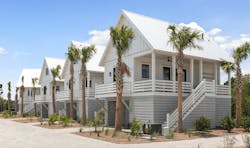 Exteriors of The Bungalows, BALA award-winning cottages in South Carolina Exteriors of The Bungalows, BALA award-winning cottages in South Carolina