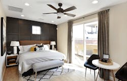 Bedroom at the Lofts at Haven attainable starter homes Bedroom at the Lofts at Haven attainable starter homes