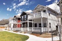 Fading West modular single-family workforce housing community Fading West modular single-family workforce housing community