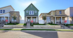 A front porch at one of Brookfield Residential's attainable homes in Easton Park A front porch at one of Brookfield Residential's attainable homes in Easton Park