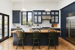 The kitchen island in Studio Pressman's design for a Silver Lake residence remodel The kitchen island in Studio Pressman's design for a Silver Lake residence remodel