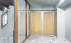 Interior of The Doors live/work housing in Amsterdam Interior of The Doors live/work housing in Amsterdam