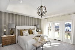 Balcony niche design off the bedroom by Taylor Morrison Balcony niche design off the bedroom by Taylor Morrison