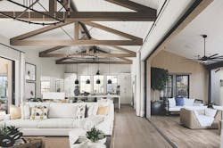 Living space in a Camelot Homes designed home Living space in a Camelot Homes designed home