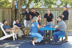 The leadership team at 2023 Builder of the Year Schell Brothers The leadership team at 2023 Builder of the Year Schell Brothers