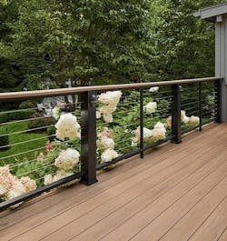 TimberTech English Walnut Deck TimberTech English Walnut Deck