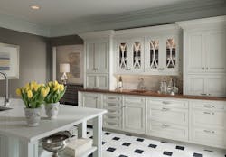 Wood-Mode cabinets are featured in the 2021 Show Village idea homes Wood-Mode cabinets are featured in the 2021 Show Village idea homes