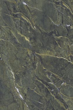 Fiandre's Marmi Maximum large-format porcelain in Verde Fantastico Fiandre's Marmi Maximum large-format porcelain in Verde Fantastico