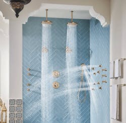 Brizo SensoriPlus digital thermostatic shower Brizo SensoriPlus digital thermostatic shower