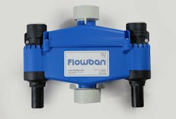Flowban leak and flood detection device Flowban leak and flood detection device
