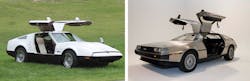 1975-Bricklin-1981-DeLorean 1975-Bricklin-1981-DeLorean
