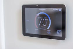 Addison Homes variable speed heat pump with a smart thermostat Addison Homes variable speed heat pump with a smart thermostat