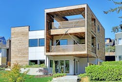 Exterior of Dwell Development home Exterior of Dwell Development home