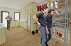 Shot in the Dark modified shotgun house, Rae Atkinson, Rice University Rice University housing for weather events Main level Shot in the Dark modified shotgun house, Rae Atkinson, Rice University Rice University housing for weather events Main level