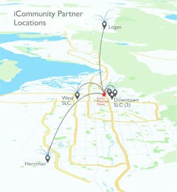 Map Of Connected Communities In Utah Using All Electric Buildings To Optimize And Stabilize The Grid, Use More Renewables, And Lower Costs Map Of Connected Communities In Utah Using All Electric Buildings To Optimize And Stabilize The Grid, Use More Renewables, And Lower Costs