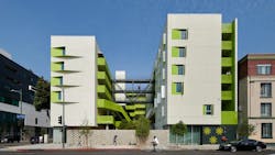 Flor 401 Lofts 7th Street Facing Elevation Flor 401 Lofts 7th Street Facing Elevation