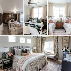 The house that she built bedrooms The house that she built bedrooms