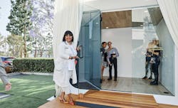 Azure 3D printed accessory dwelling unit showcased at outdoor event Azure 3D printed accessory dwelling unit showcased at outdoor event