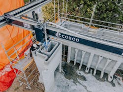 COBOD 3d printer on-site printing COBOD 3d printer on-site printing