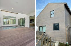 Wooden home built with manufactured wood material, Acre Wooden home built with manufactured wood material, Acre