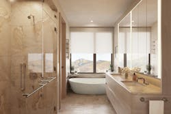 Primary modern bathroom Primary modern bathroom