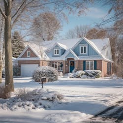 AI generated typical home in Michigan AI generated typical home in Michigan