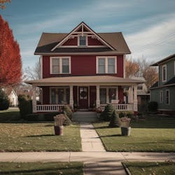 AI generated typical home in Indiana AI generated typical home in Indiana