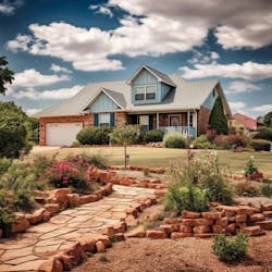 AI generated typical home in Oklahoma AI generated typical home in Oklahoma