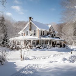 AI generated typical home in Vermont AI generated typical home in Vermont