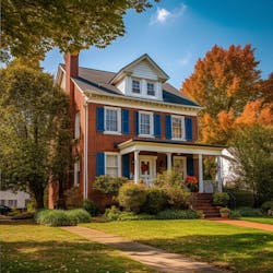 AI generated typical home in Virginia AI generated typical home in Virginia