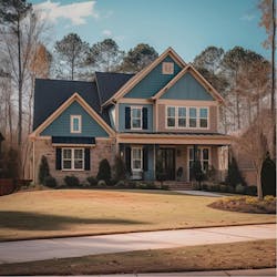 AI generated typical home in Georgia AI generated typical home in Georgia