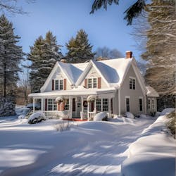 AI generated typical home in New Hampshire AI generated typical home in New Hampshire