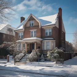 AI generated typical home in New York AI generated typical home in New York