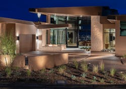 The New American Home 2024 front facade and entry The New American Home 2024 front facade and entry