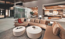 The Open Plan Living Room And Wine Storage In The New American Home 2024 The Open Plan Living Room And Wine Storage In The New American Home 2024