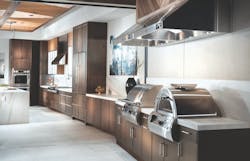 The Outdoor Kitchen In The New American Home 2024 Extends Out From The Main Kitchen The Outdoor Kitchen In The New American Home 2024 Extends Out From The Main Kitchen