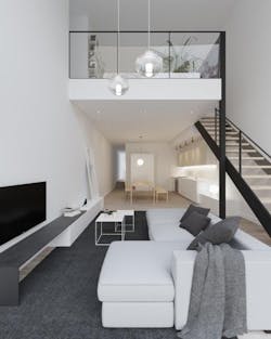 Chicago condo loft style unit Chicago condo loft style unit