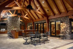 Framed house garden construction Framed house garden construction