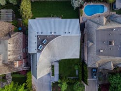 RHEINZINK America A-House Greg Van Riel Photography Birds Eye View RHEINZINK America A-House Greg Van Riel Photography Birds Eye View