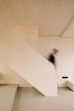 Freebooter Biophilic Apartment Building GG loop Amsterdam Netherlands stairs Freebooter Biophilic Apartment Building GG loop Amsterdam Netherlands stairs