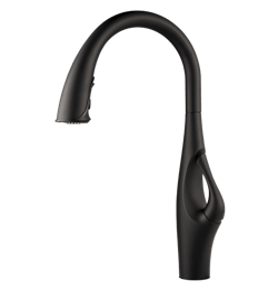Pfister Kai kitchen faucet Matte Black silo Pfister Kai kitchen faucet Matte Black silo
