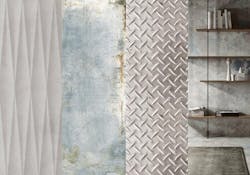 Gritty Chic tile trend examples Gritty Chic tile trend examples