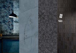 Black and Blue tile trend examples Black and Blue tile trend examples
