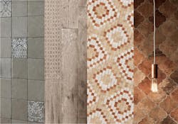 Rustic Modern tile trend examples Rustic Modern tile trend examples