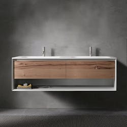 Blu Bathworks wall mount vanity Blu Bathworks wall mount vanity