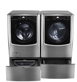LG Twinwash double washing machine and dryer KBIS 2018 LG Twinwash double washing machine and dryer KBIS 2018