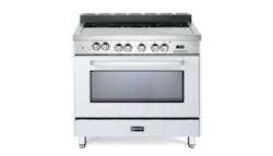 Verona electric range in white KBIS 2018 Verona electric range in white KBIS 2018